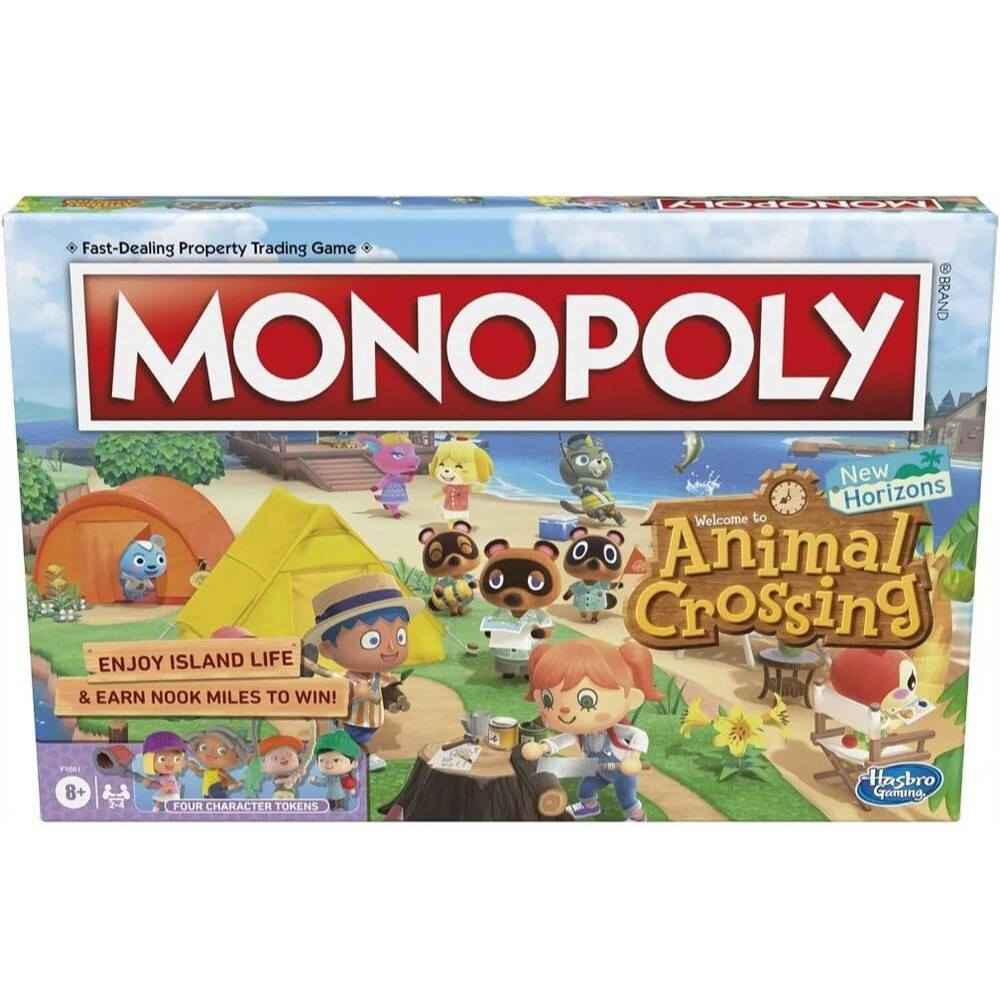 Hasbro Gaming Monopoly Animal Crossing: New Horizons Edition Board Game